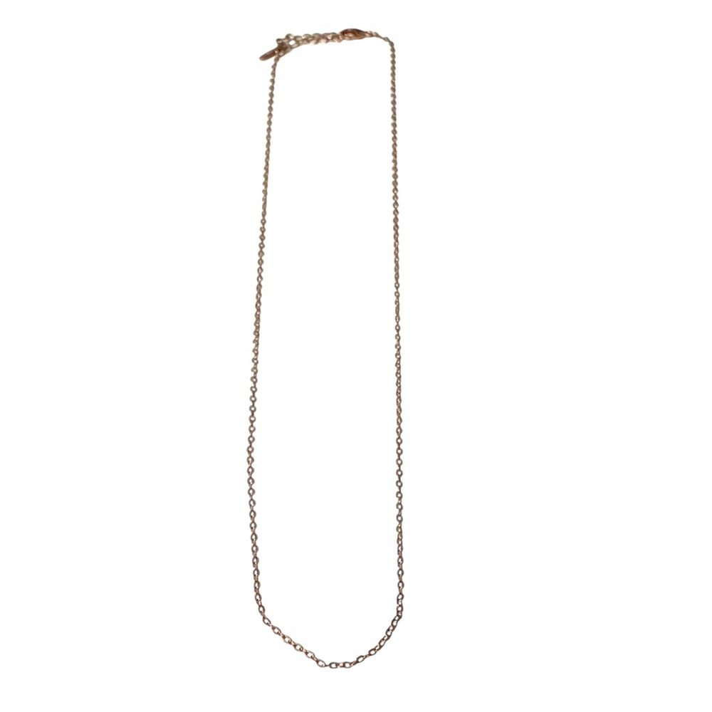 18k GP Gold Plated‎ Thin Chain Necklace Jewelry